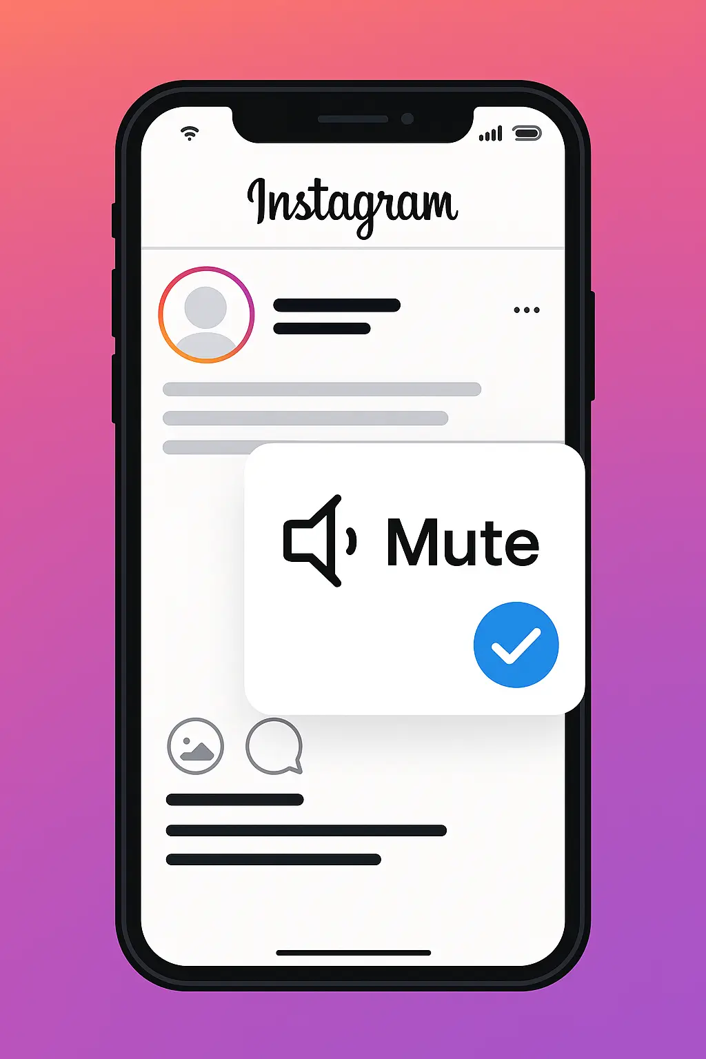 معنی mute در اینستاگرام چیست؟