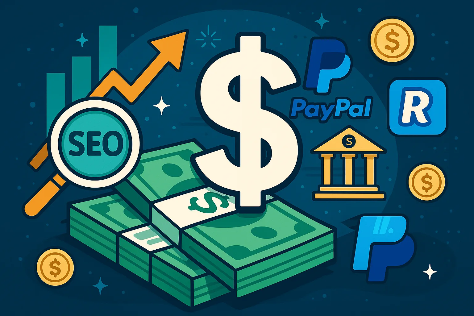 کسب درآمد دلاری از سئو